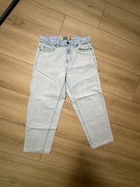 Empyre Loose Fit Light Wash Skate Jeans Size 26